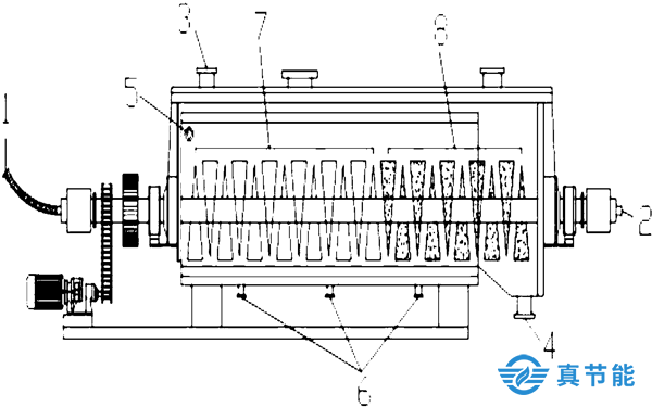 槳葉式污泥烘干機(jī) 槳葉式污泥烘干機(jī)